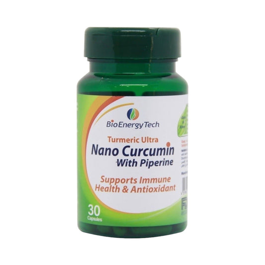 Bio Energy Tech Nano Curcumin 30Capsule - MELIA PHARMACY - MELIA PHARMACY