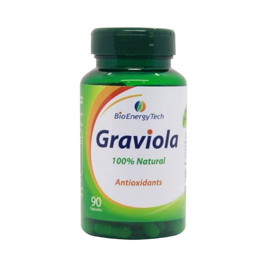 Bio Energy Tech Natural Graviola Leaves 90 Capsule - MELIA PHARMACY - MELIA PHARMACY