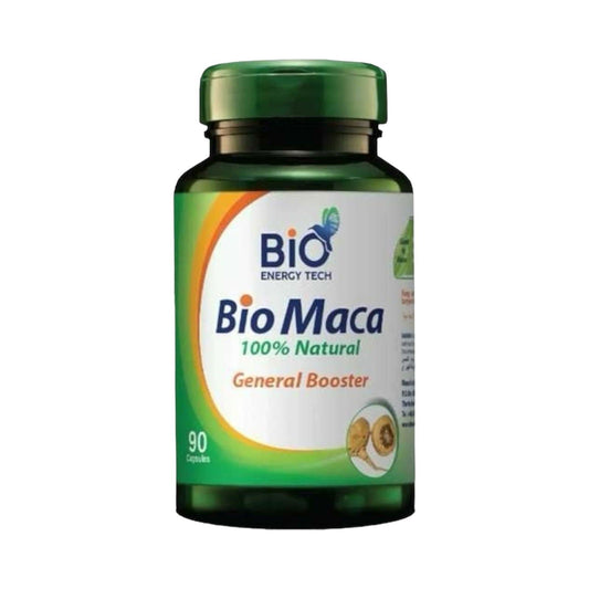 Bio Energy Tech Natural Maca 500Mg 90Cap - MELIA PHARMACY - MELIA PHARMACY