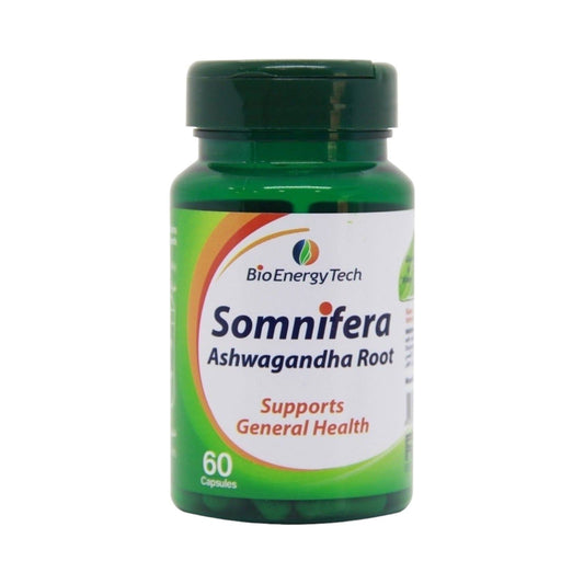 Bio Energy Tech Somnifera Ashwagandha Root 60Cap - MELIA PHARMACY - MELIA PHARMACY