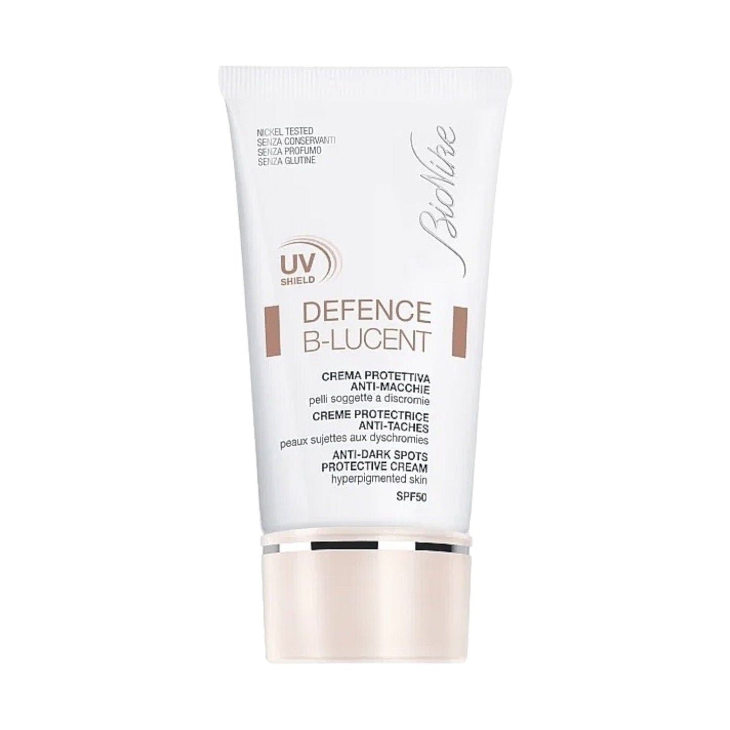 Bionike Defence B-Lucent Anti-Dark Spots Protective Cream Spf 50, 40ML - MELIA PHARMACY - MELIA PHARMACY