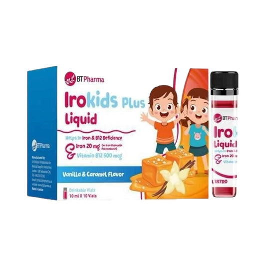 Bt Pharma Irokids Plus Liquid 10 Vials - MELIA PHARMACY - MELIA PHARMACY