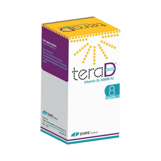 Tera D 50,000 IU 8 فيتامين دال
Capsules