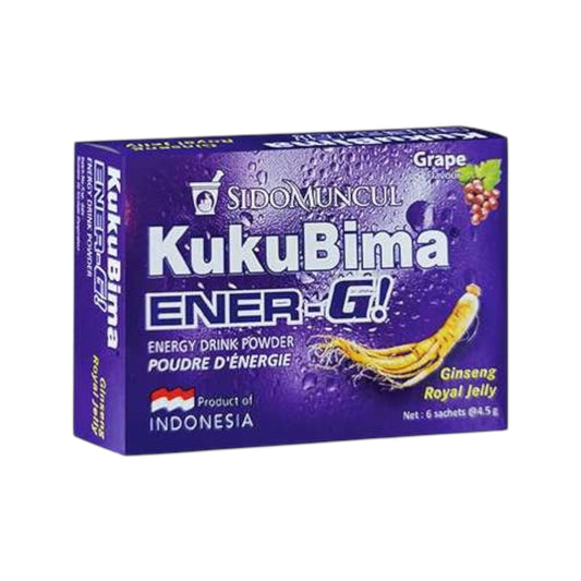KukuBima Ener-G Ginseng Royal Jelly Grape Flavor