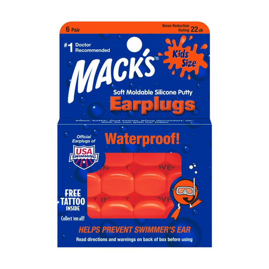 Mack’s Kids Earplugs 6 Pairs