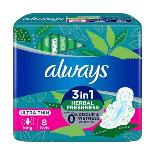 Always Thin Long 8 Pads