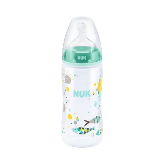 Nuk FC+ Wide Neck رضاعة الأطفال
Bottle 0-6m 300 ml - Blue