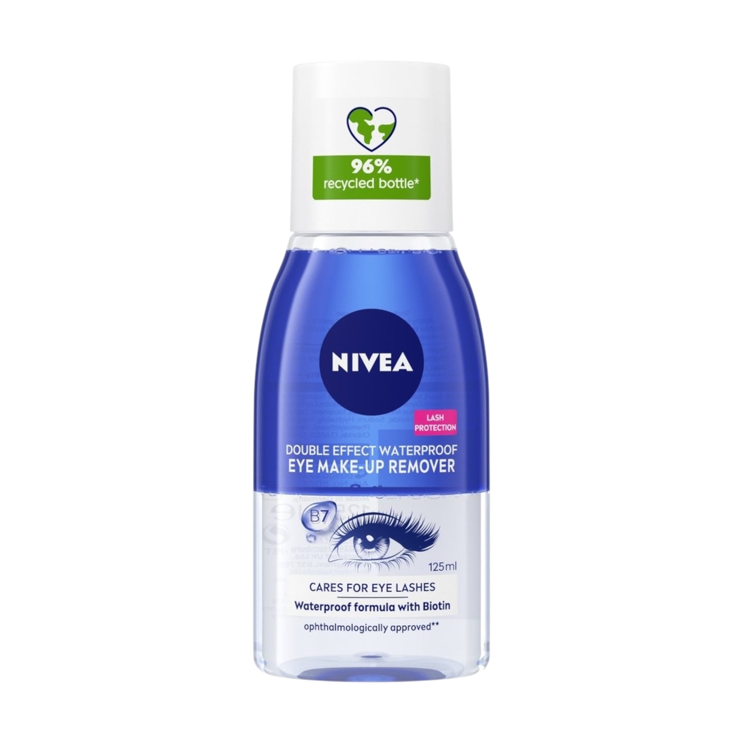 Nivea Eye MakeUp Remover Double Effect Blue 125MI