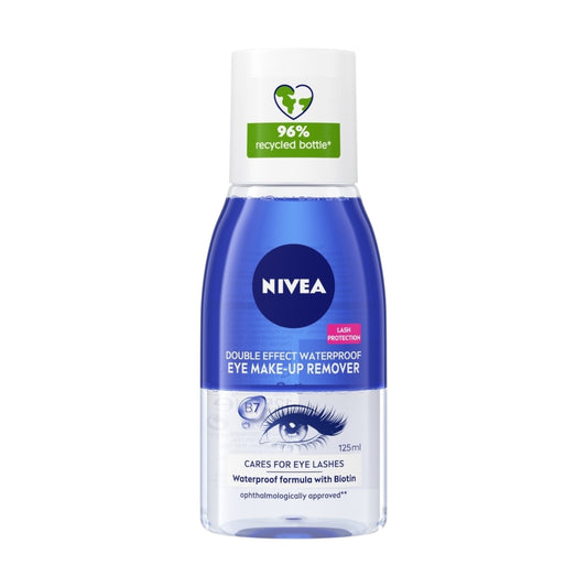 Nivea Eye MakeUp Remover Double Effect Blue 125MI