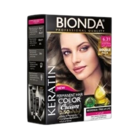 BIONDA PERMANENT HAIR COLOR
Nº 6.31
