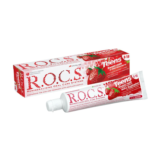 R.O.C.S. Toothpaste Teens Sweet rush of wild...