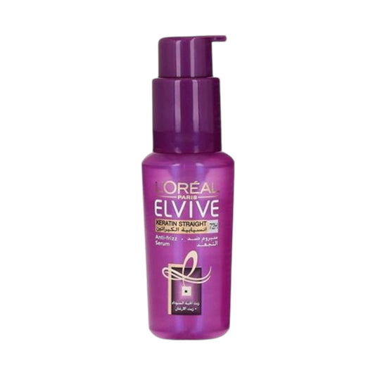 Loreal Elvive Keratin Straight Anti Frizz Serum 50ml