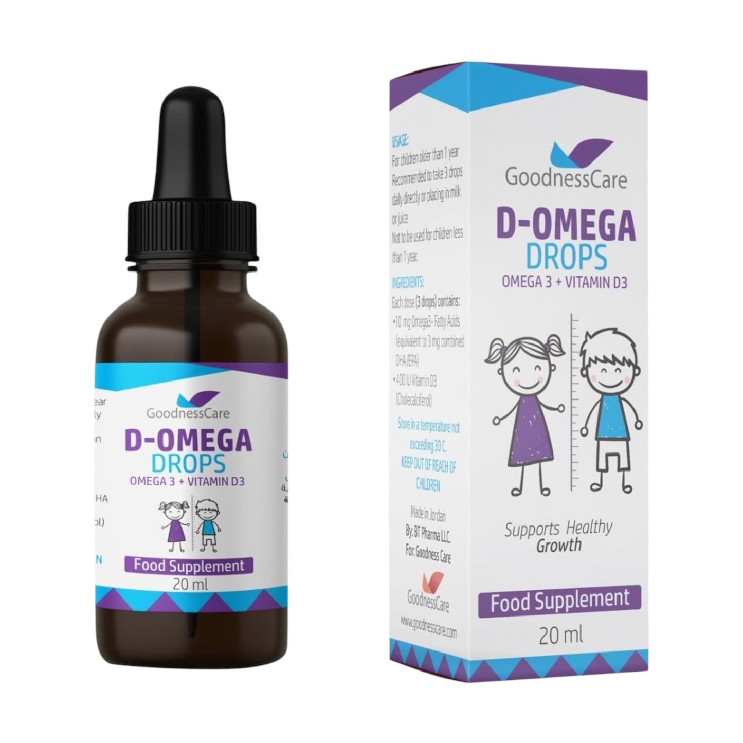 D-Omega Drops for Children 30 ml