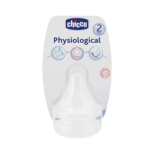 Chicco Physiological Teat Sil Adjustable 2pcs