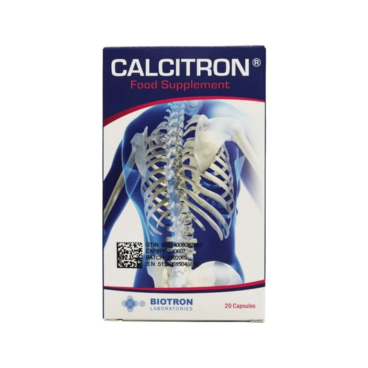 Calcitron Calcium With Nutrients 30 Capsules - MELIA PHARMACY - MELIA PHARMACY
