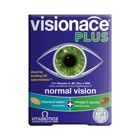 Vitabiotics Visionace Plus 56 Tablets/Capsules - MELIA PHARMACY - MELIA PHARMACY