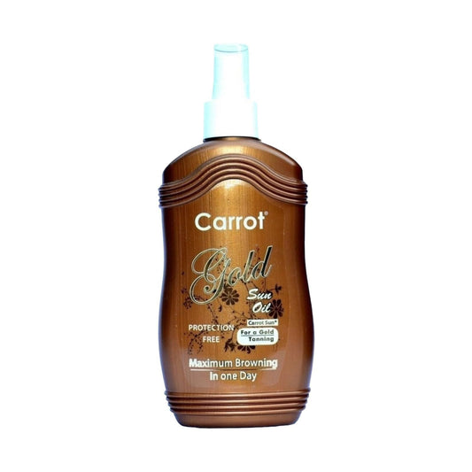 Carrot Gold Sun Tanning Oil 200ml - MELIA PHARMACY - MELIA PHARMACY