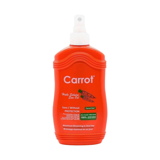 Carrot Sun Tanning Oil 200ML - MELIA PHARMACY - MELIA PHARMACY