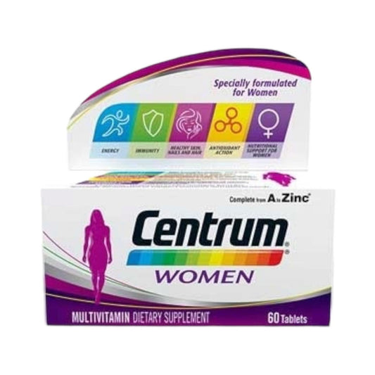 Centrum Women Multivitamins And Dietary Supplement 60 Tablet - MELIA PHARMACY - MELIA PHARMACY