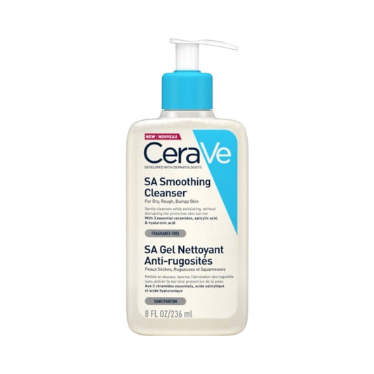 CeraVe SA Smoothing Cleanser for normal, dry and rough skin 236ml - MELIA PHARMACY - MELIA PHARMACY
