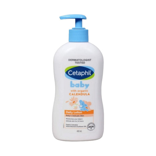 Cetaphil Baby Daily Lotion with Organic Calendula 400MI - MELIA PHARMACY - MELIA PHARMACY