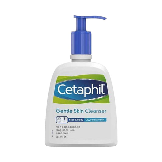 Cetaphil Gentle Skin Cleanser Face Wash 236Ml - MELIA PHARMACY - MELIA PHARMACY