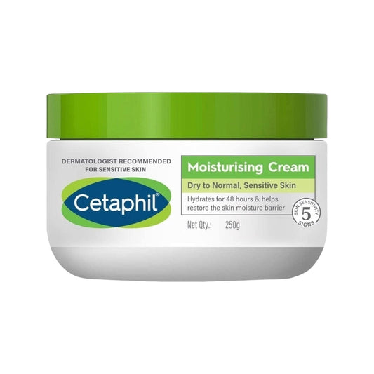 Cetaphil Moisturizing Cream Dry To Normal, Sensitive Skin 250g - MELIA PHARMACY - MELIA PHARMACY