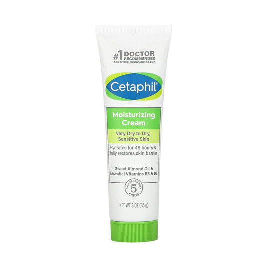Cetaphil, Moisturizing Cream, Fragrance Free, 3 oz (85 g) - MELIA PHARMACY - MELIA PHARMACY