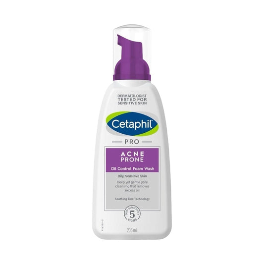 Cetaphil Pro Acne-prone Skin Foam Wash 235ml - MELIA PHARMACY - MELIA PHARMACY
