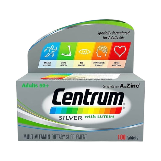 Centrum Silver with Lutein 100 Tablets