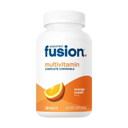 Bariatric Fusion Orange Cream Multivitamin Tablets 120 Chews