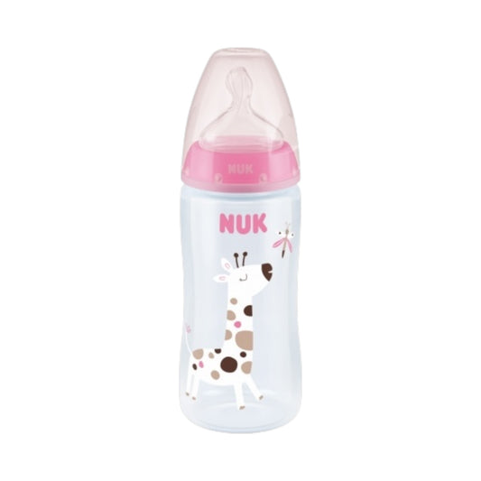 Nuk Standard Bottle 0-6m رضاعة الآطفال
240ml -Colored