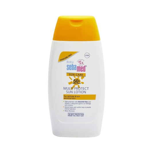 Sebamed Baby Multi Protect Sun Lotion Spf 50+ For Delicate And Sun Sensitive Skin 200ml - MELIA-PHARMACY
