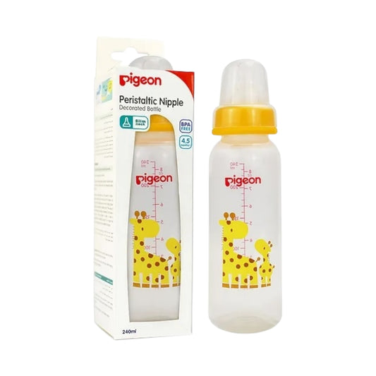 Pigeon Decorated Bottle 240ml