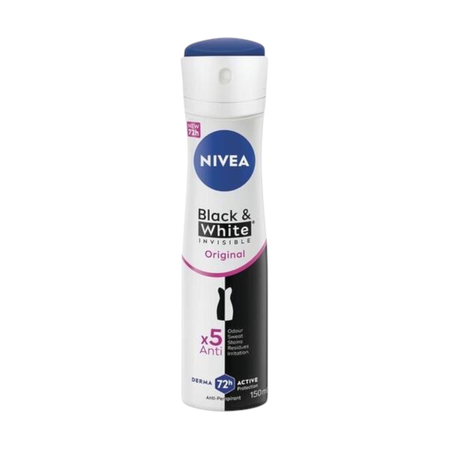 Nivea Inv Black & White Orginal Women Spray 200 ML