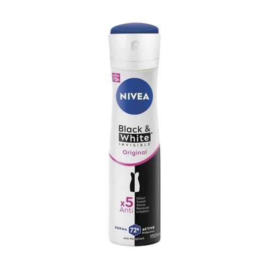 Nivea Inv Black & White Orginal Women Spray 200 ML