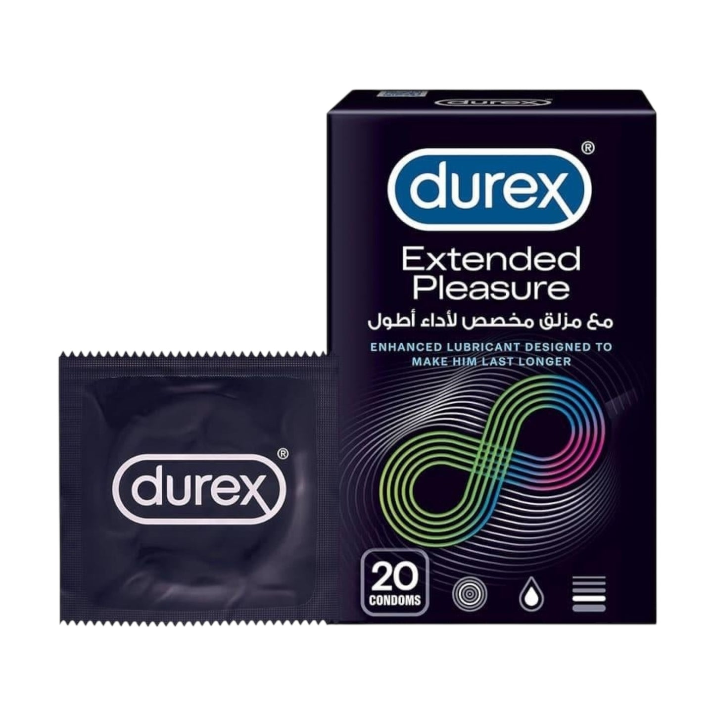 Durex Extended Pleasure 20 Pieces