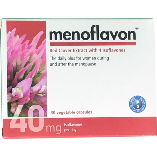 Menoflavone (Menopause Symptom Relief) 40 mg, 30 Capsules