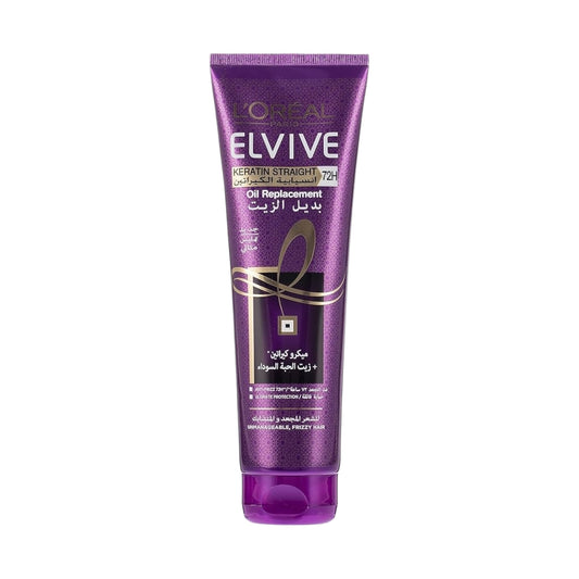 Loreal Elvive Keratin Straight Hair Oil Replacement 300ml