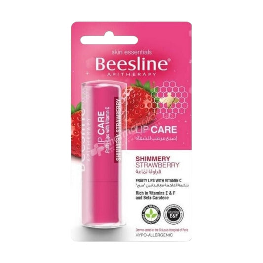 Beesline Lip Care Shimmery Strawberry