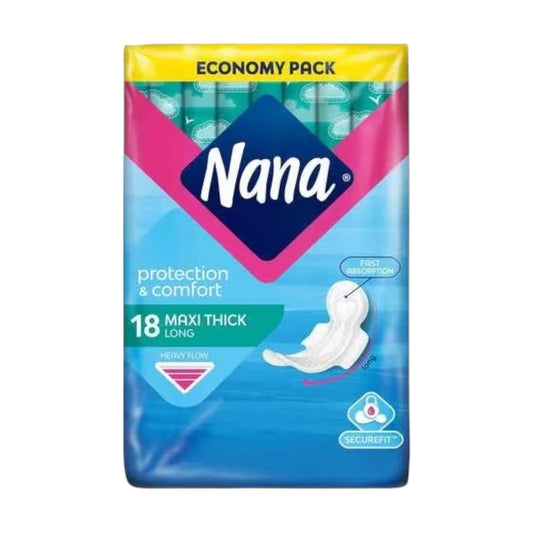 Nana Economy Pack Maxi Thick Long 18 Pads