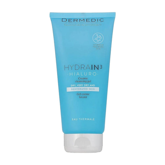 Dermedic Hydrain3 Cleansing Gel Dry Skin 200M - MELIA PHARMACY - MELIA PHARMACY