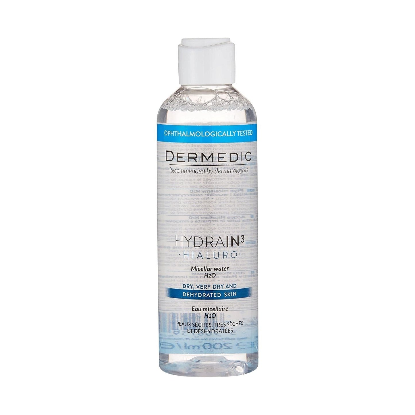 Dermedic Hydrain3 Micellar Water 200Ml - MELIA PHARMACY - MELIA PHARMACY