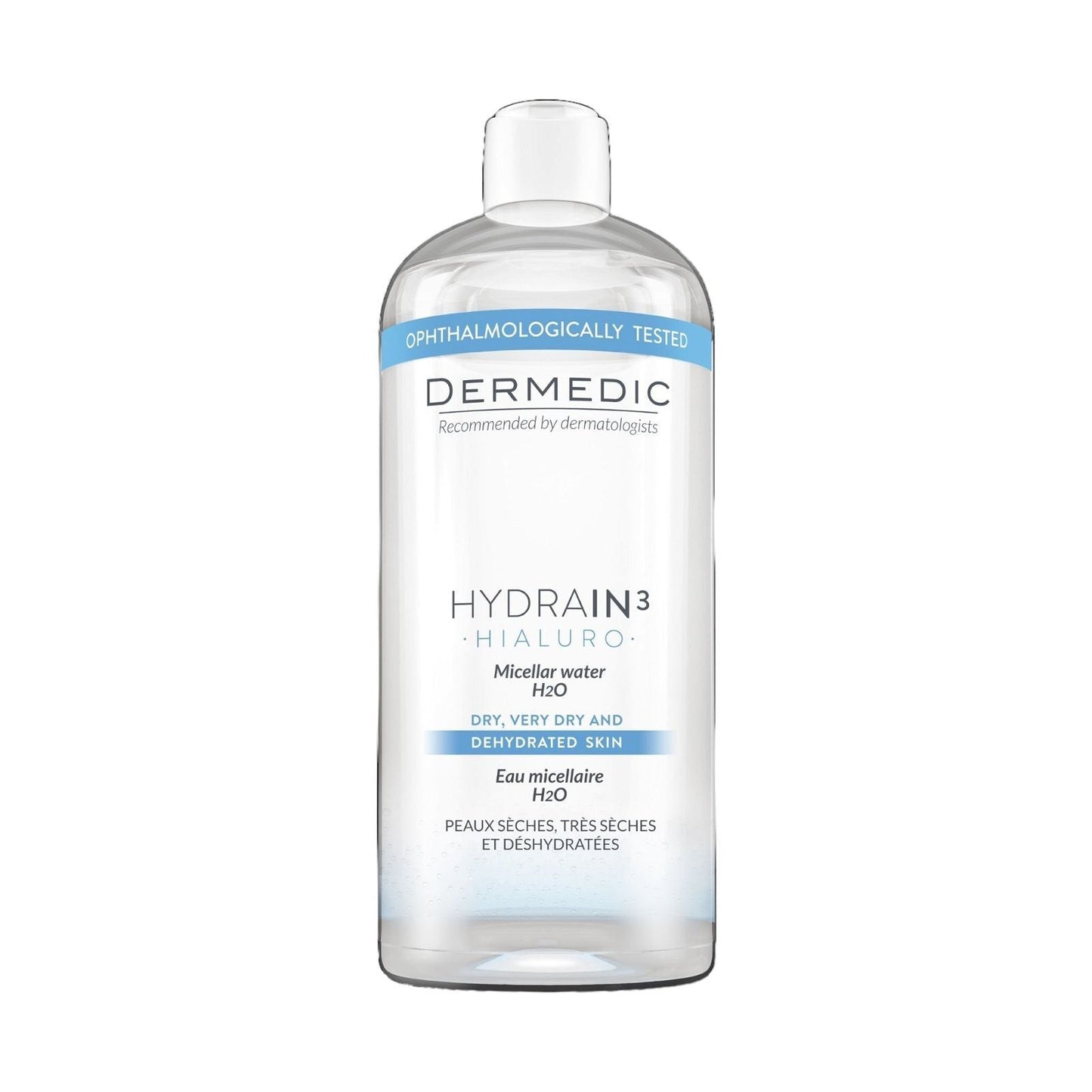 Dermedic Hydrain3 Micellar Water 500Ml - MELIA PHARMACY - MELIA PHARMACY