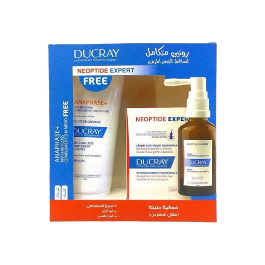 Ducray Neoptide Expert Serum With Anaphase Shampoo Free - MELIA PHARMACY - MELIA PHARMACY
