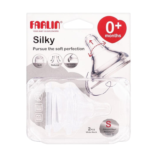 Farlin Silky Nipple 0+ Months