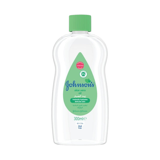 Johnsons Aloe Vera زيت الاطفال
Baby Oil 300ml