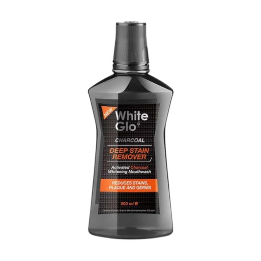 White Glo Deep Stain Removal Mouthwash 500ml