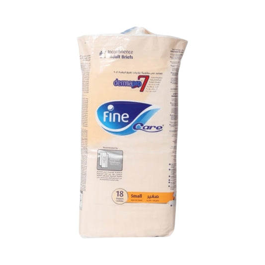 Fine Care Derma Pro Diapers, 18 Pieces, Small Size