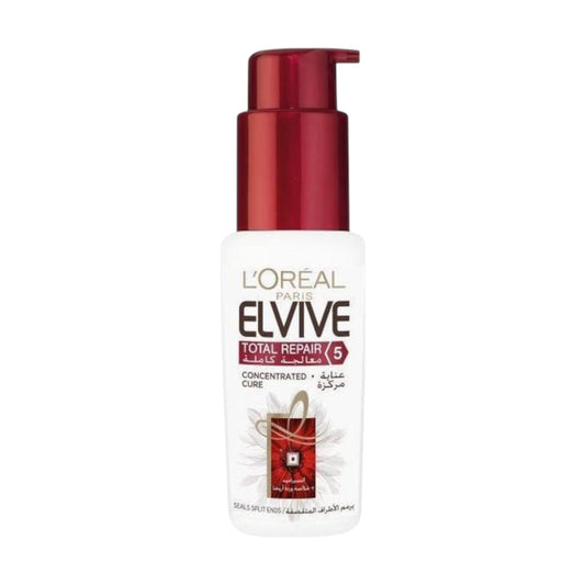 Loreal Elvive Total سيروم الشعر
Repair 5 Extreme Hair Serum 50ml